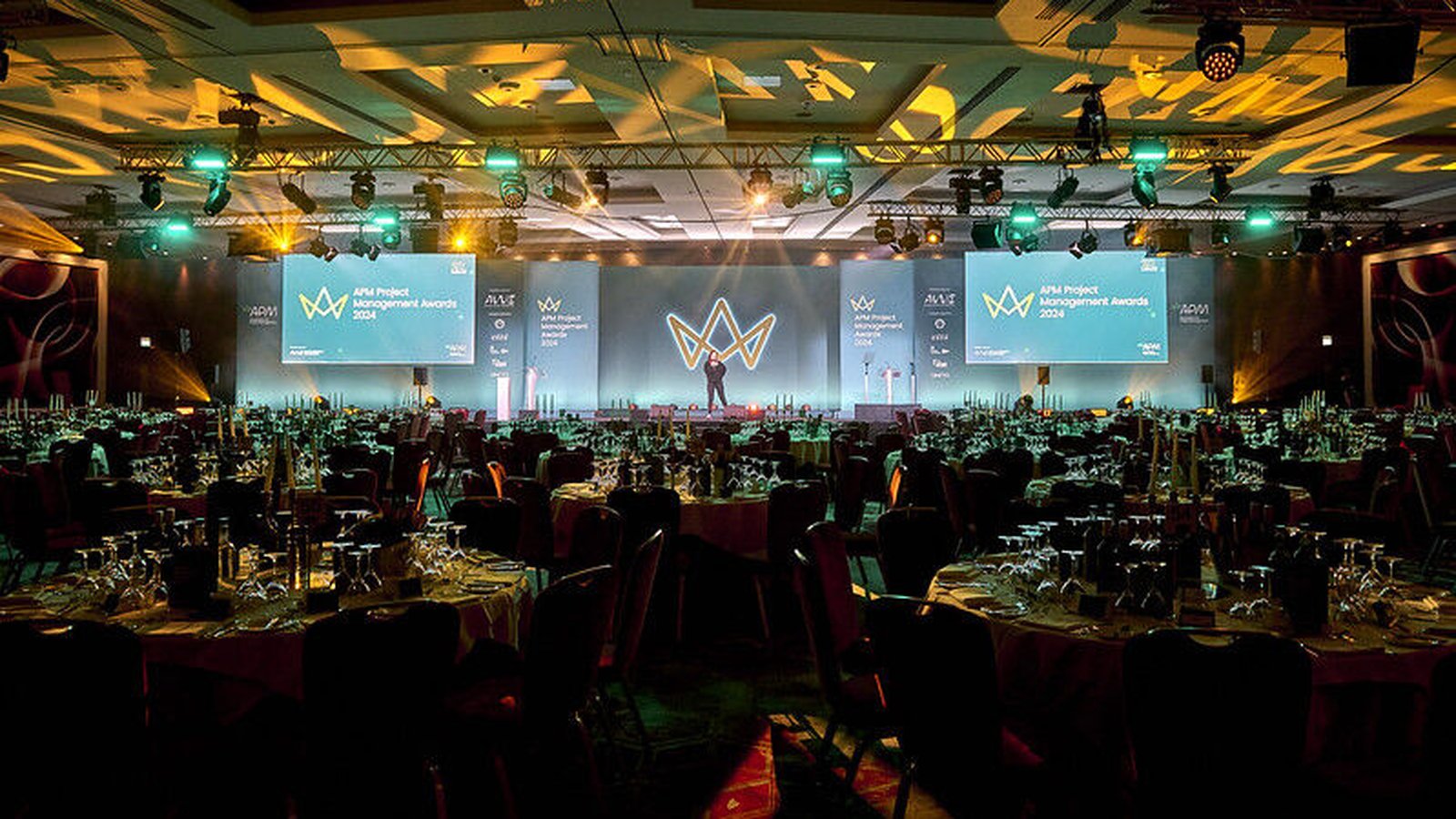 Rami Saadi at the APM Project Management Awards 2024 ceremony, London