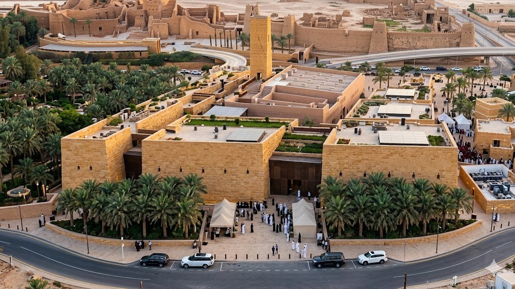 The Al Sheikh Foundation building in Riyadh