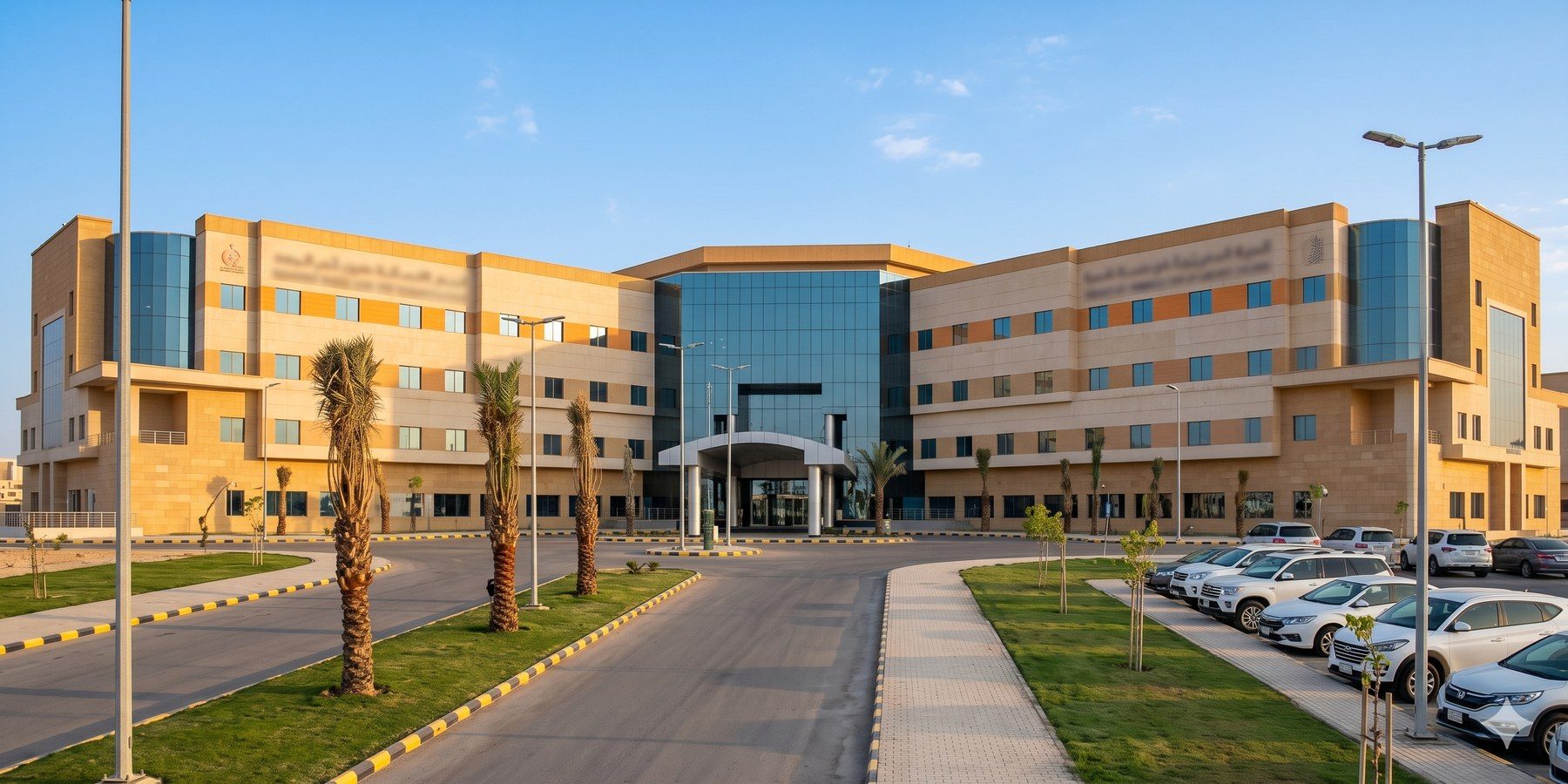 Ministry of Health general hospital complex in Saudi Arabia